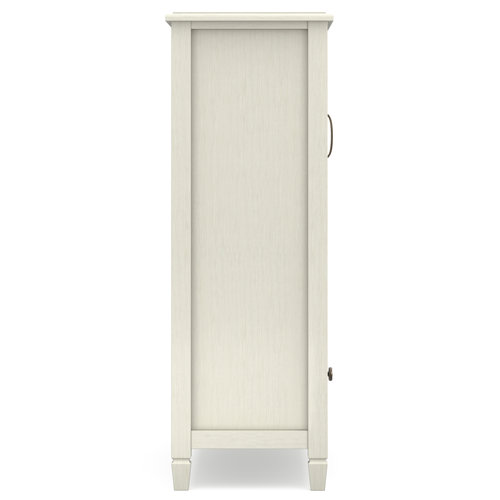 Lark Manor Alayjia Solid Wood Accent Cabinet Reviews Wayfair